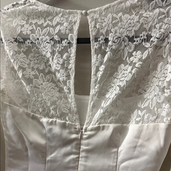 Lulu's White Long Sleeve Lace Dress - Picture 8 of 11